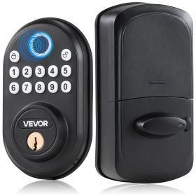 VEVOR Fingerprint Door Lock Keyless Entry Door Lock Password and Key Unlock